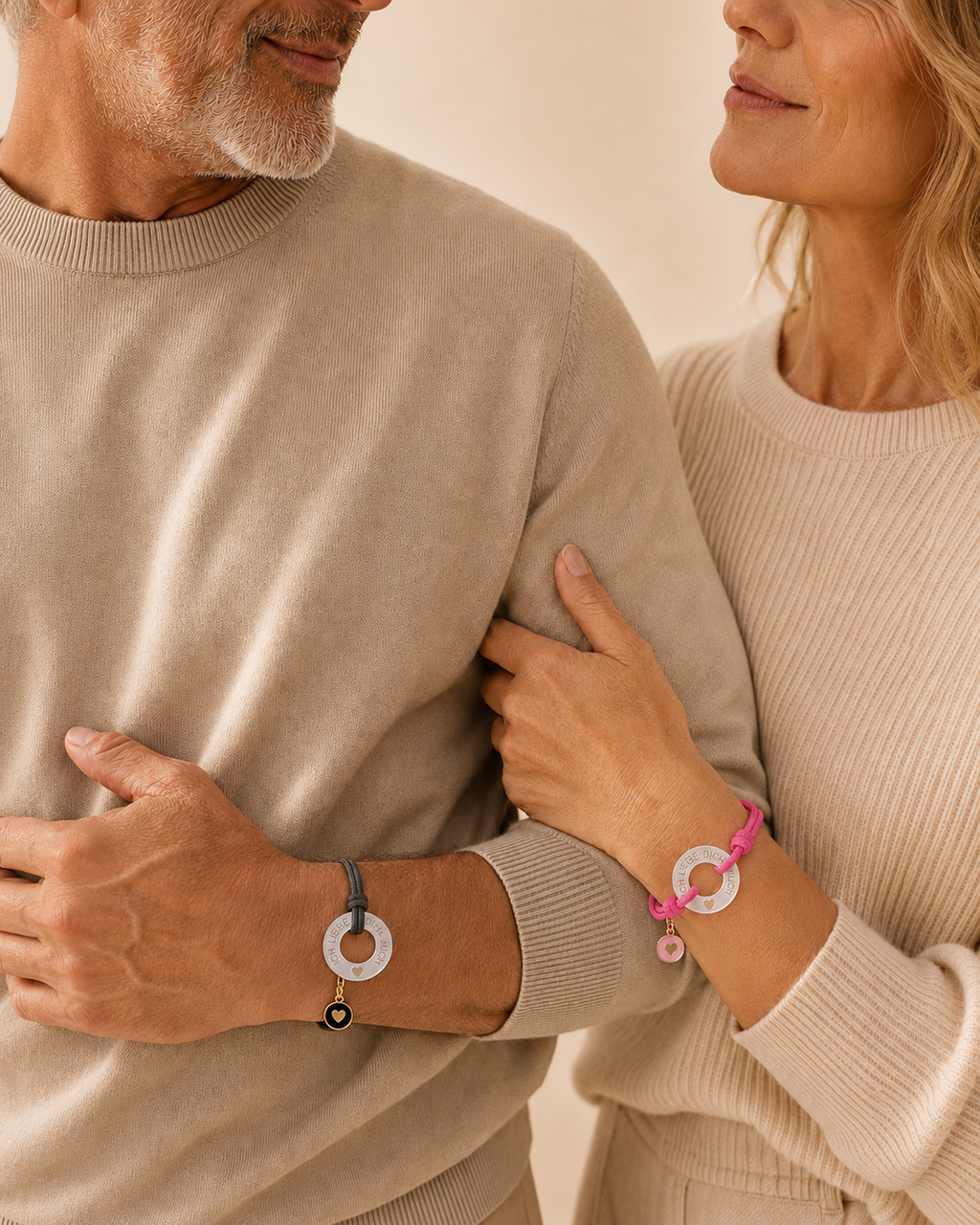 Ich liebe dich auch I Happycoin Armband