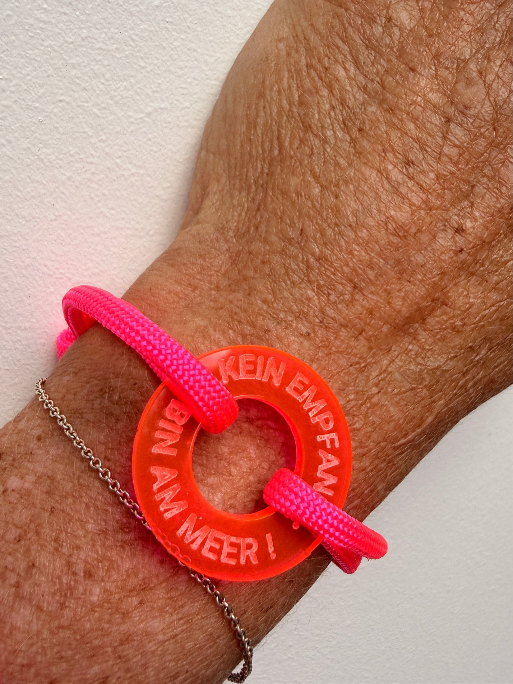 Kein Empfang. Bin am Meer! I Happycoin Armband