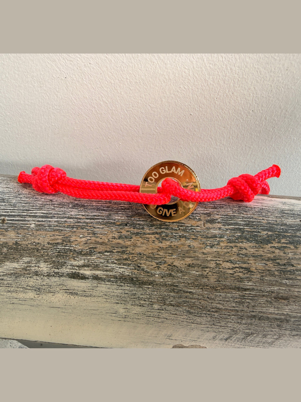 Too Glam to give a Damn I Happycoin Armband