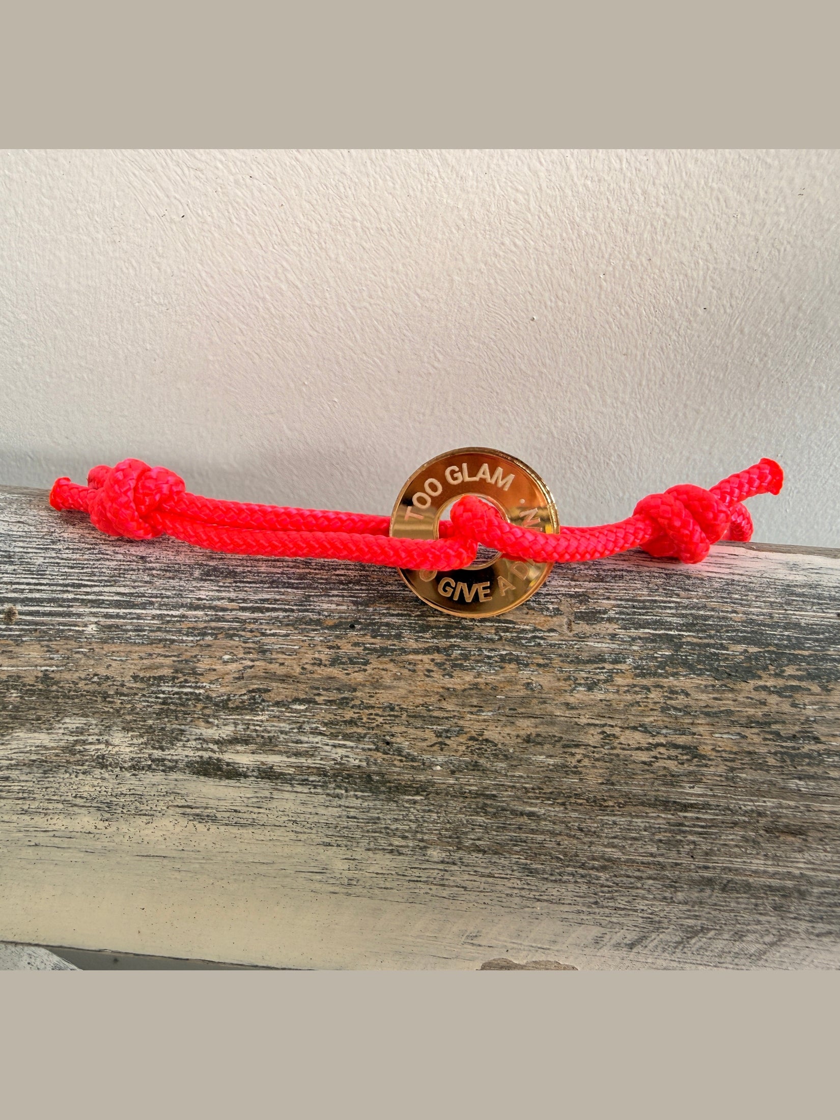 Too Glam to give a Damn I Happycoin Armband