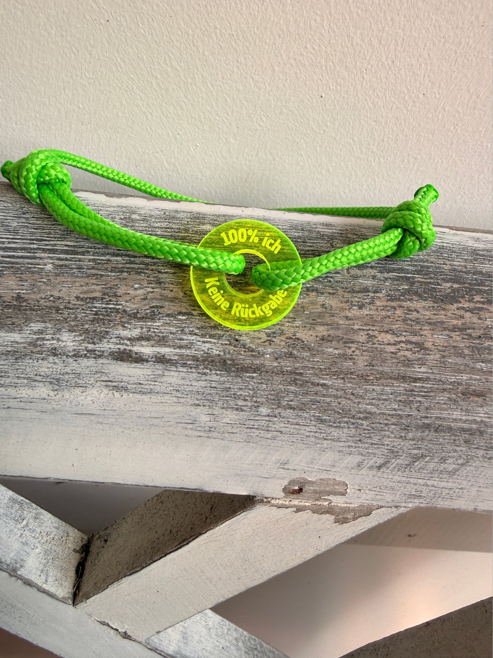 100 % ich. Keine Rückgabe I Happycoin Armband