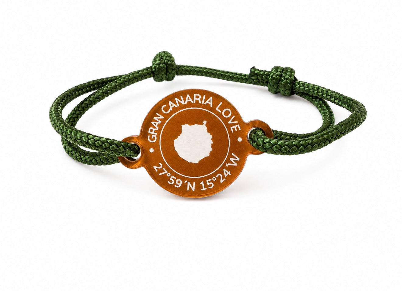 Gran Canaria Love Koordinaten Armband I Happycoin