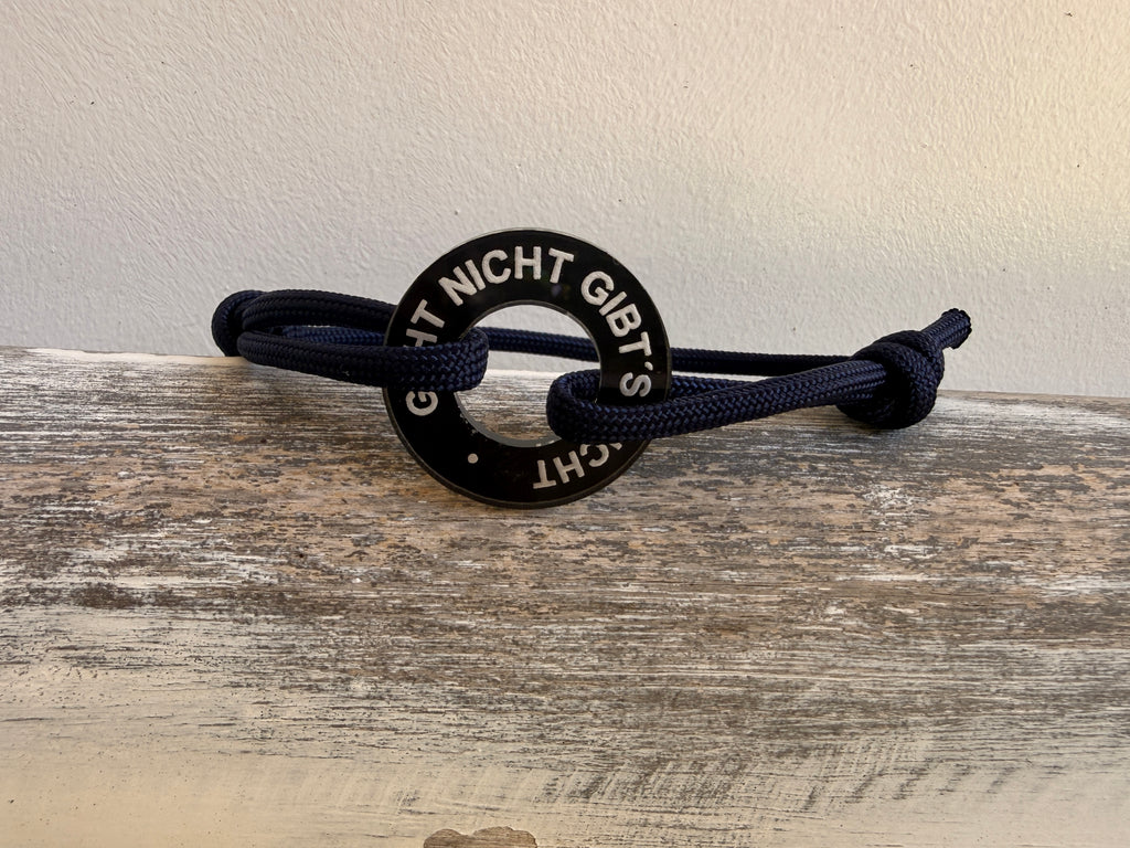 GEHT NICHT GIBT'S NICHT I Happycoin Statement-Armband