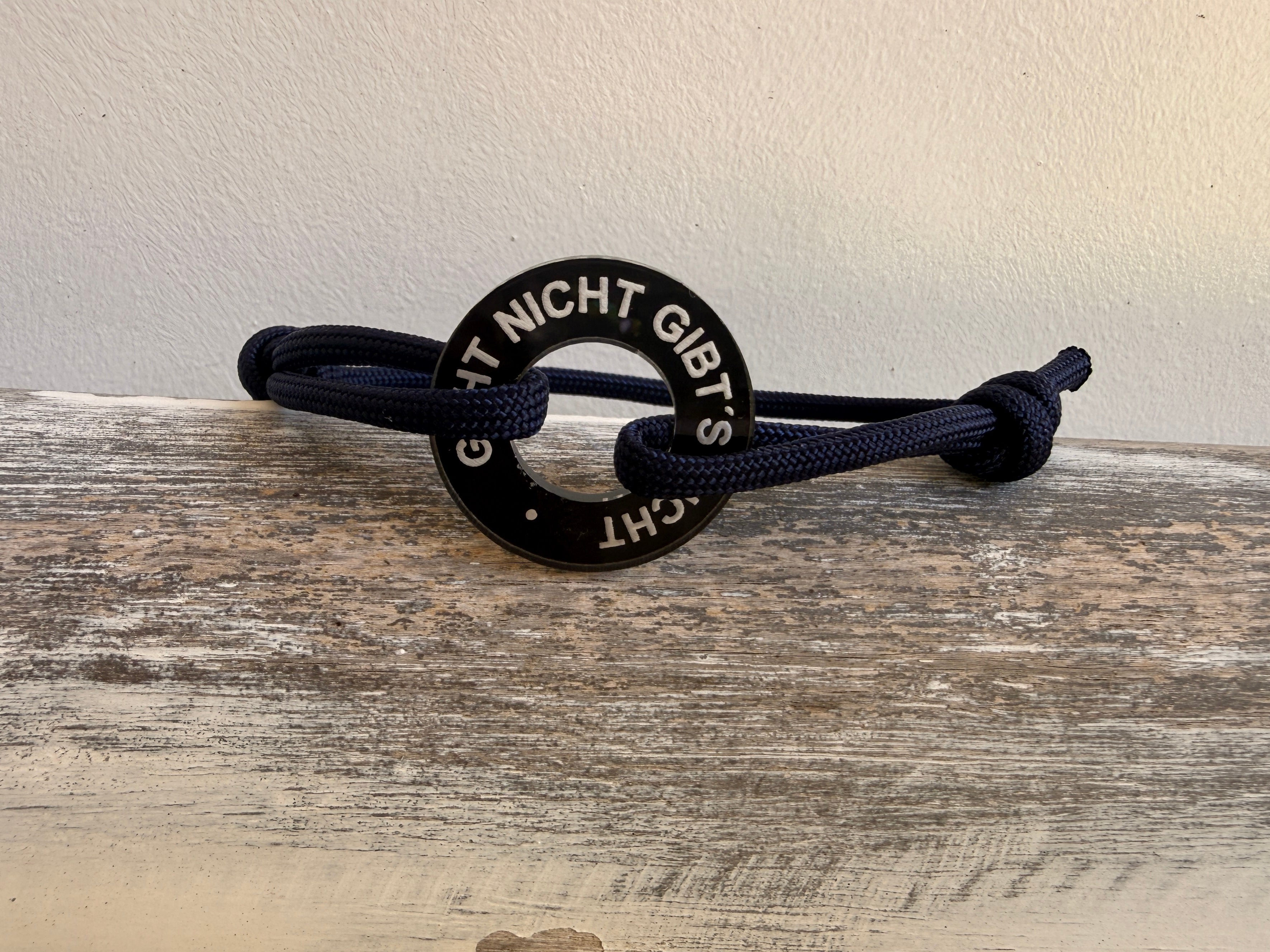 GEHT NICHT GIBT'S NICHT I Happycoin Statement-Armband
