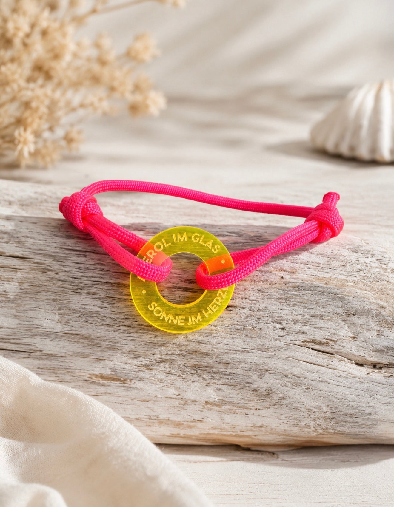 Aperol im Glas & Sonne im Herzen ☀️ Happycoin Armband