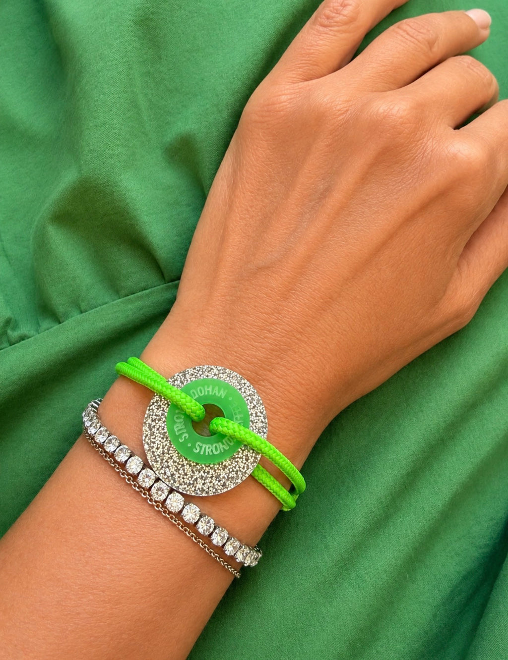 Funkelndes Zirkonia-Tennisarmband
