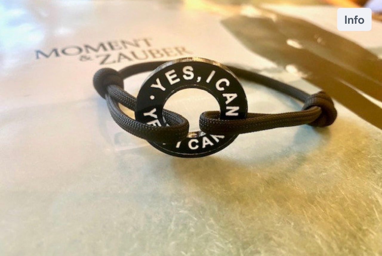 YES, I CAN! I Happycoin Armband