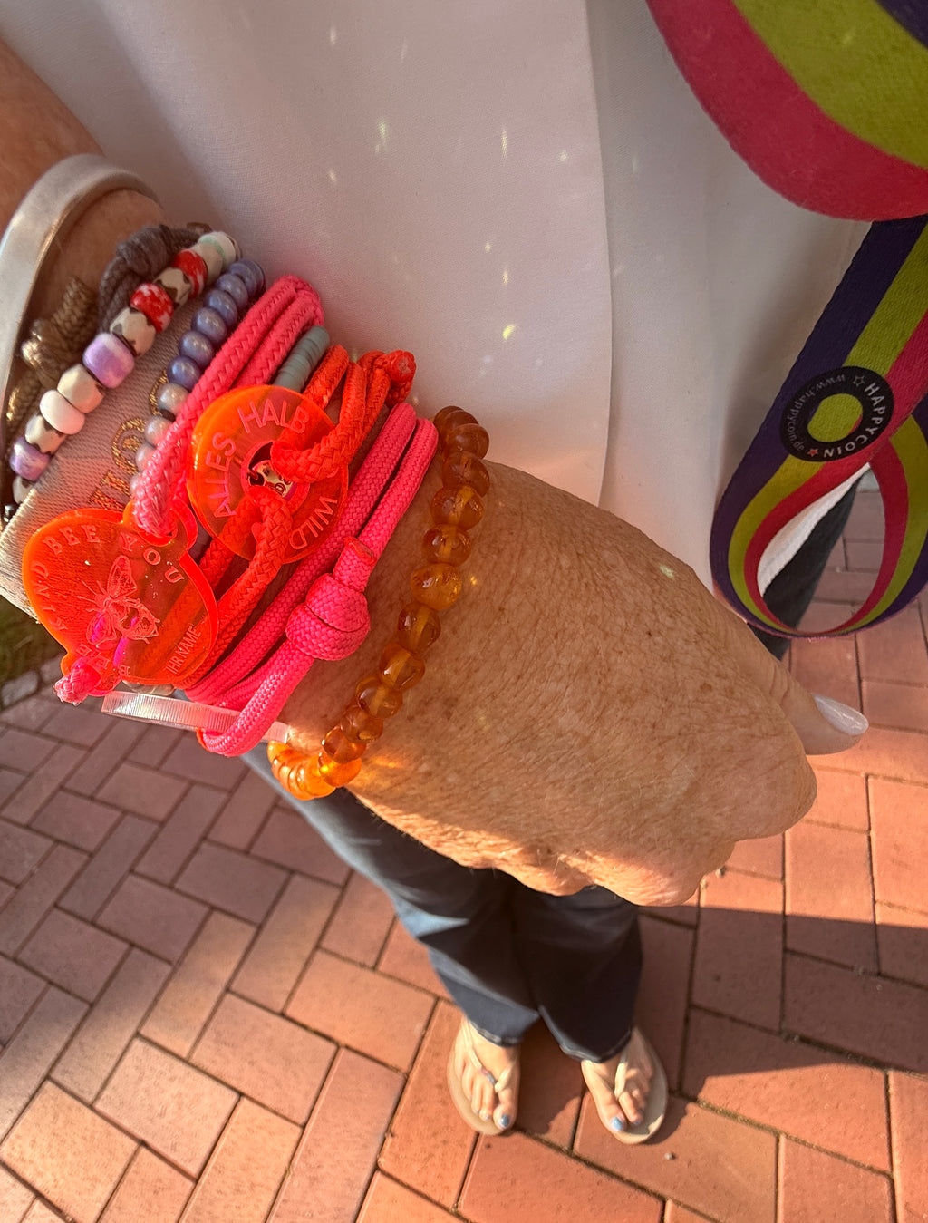 "Alles halb so wild" I Happycoin Armband