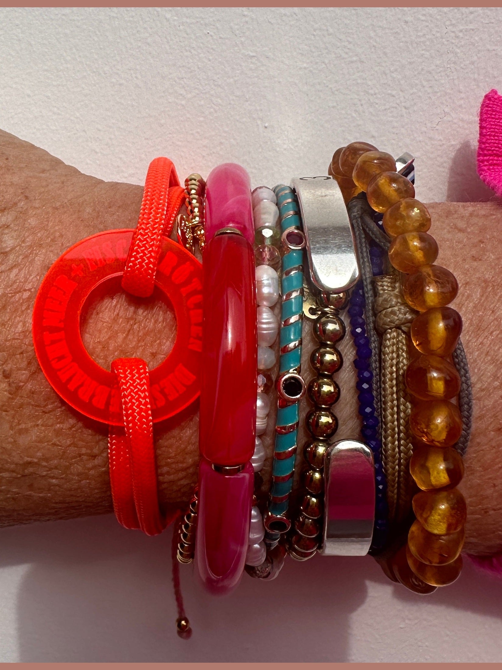 DIE SEELE BRAUCHT MEER + Fischbrötchen I Happycoin Statement-Armband