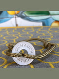 Ich liebe dich auch ( kleiner Coin) I Happycoin Armband