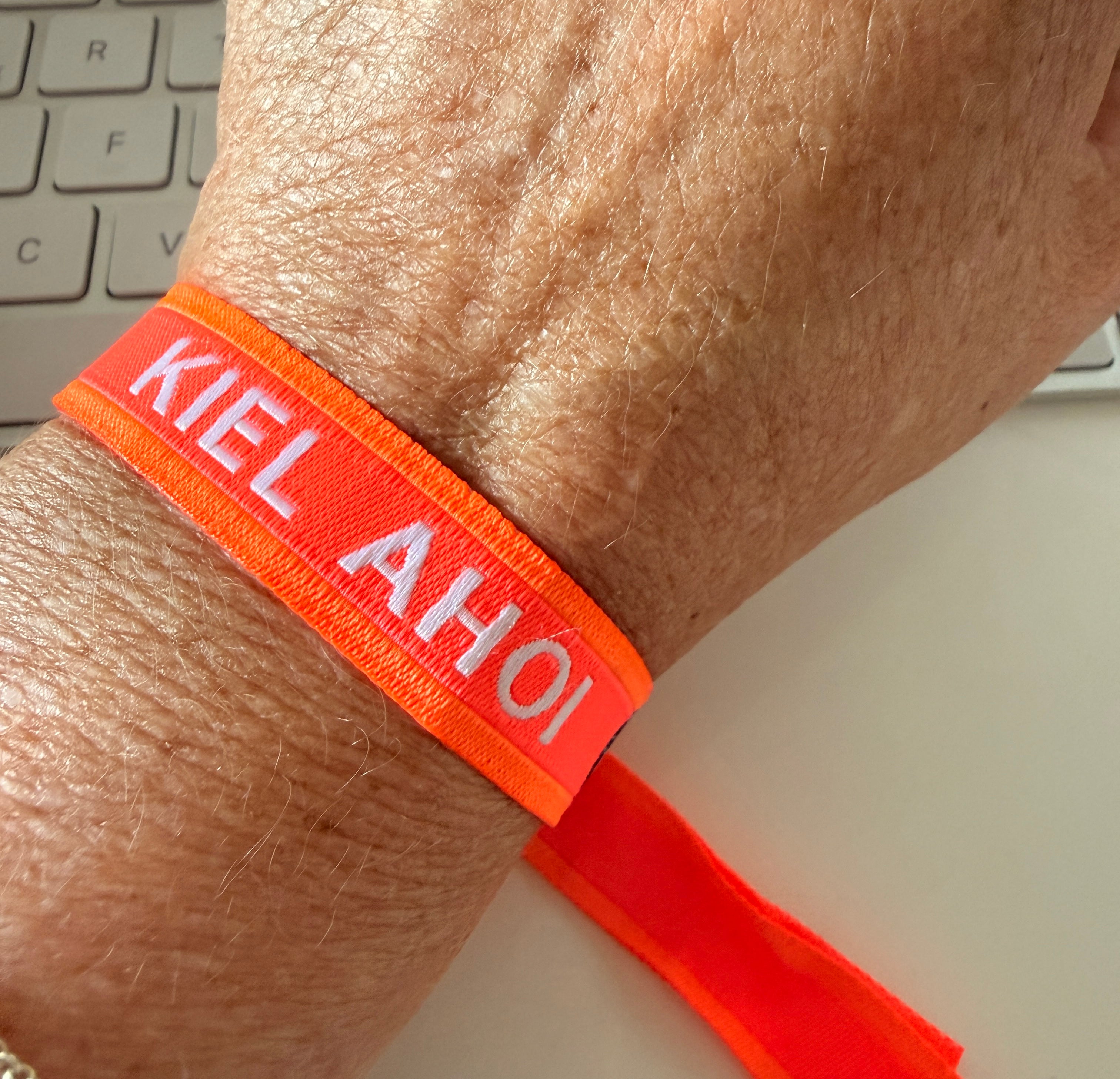 Kiel Ahoi gewebtes Happycoin Armband