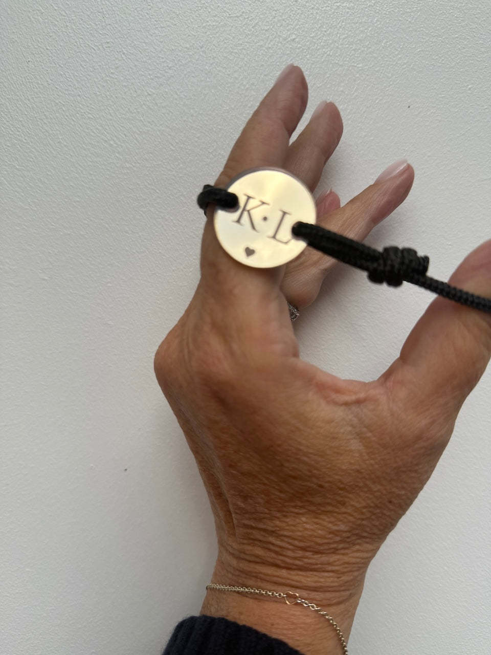Happycoin Armband mit Initialen - personalisiert & handgefertigt