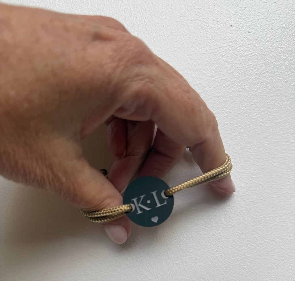 Happycoin Armband mit Initialen - personalisiert & handgefertigt